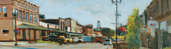 Downtown scene