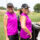 Two Women choosing their golf clubs